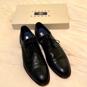 👞 Men’s Joseph Abboud size 13D Lace Cap Toe Black.  Excellent condition